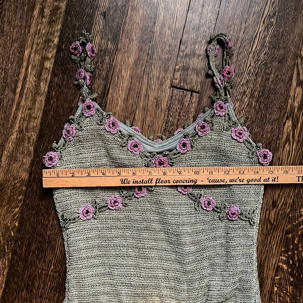 Vintage crotchet dress - Picture 4 of 6
